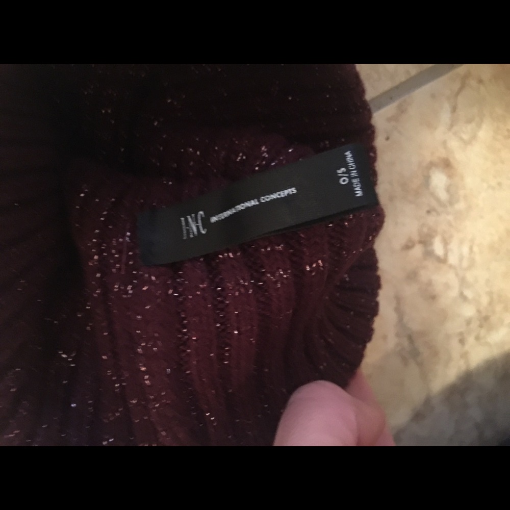 INC Women’s Winter Pom Hat - Picture 3 of 4